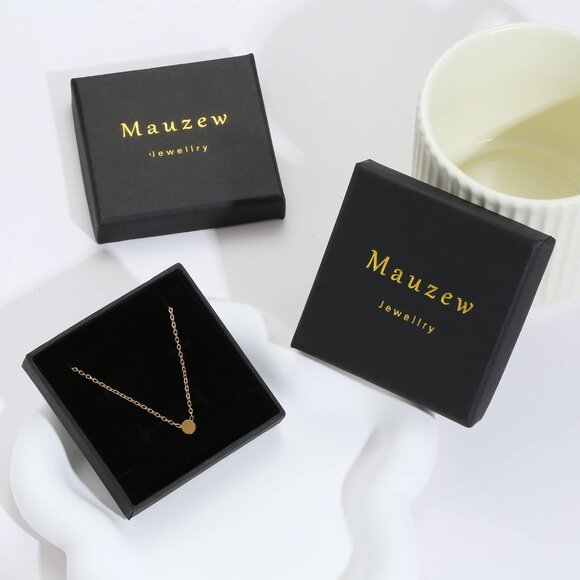 🆕 Women Gold Chunky Chain Necklace Thick Cuban Curb Gemstone Pendant Jewelry - Picture 7 of 7